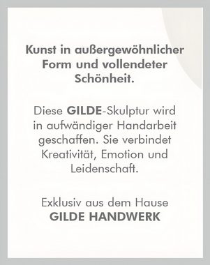 GILDE Dekofigur Indoor - Gilde Francis Paar Du und Ich - Dekofigur Indoor (Einzelartikel, 1 St), Für Drinnen, stilvolles Designobjekt