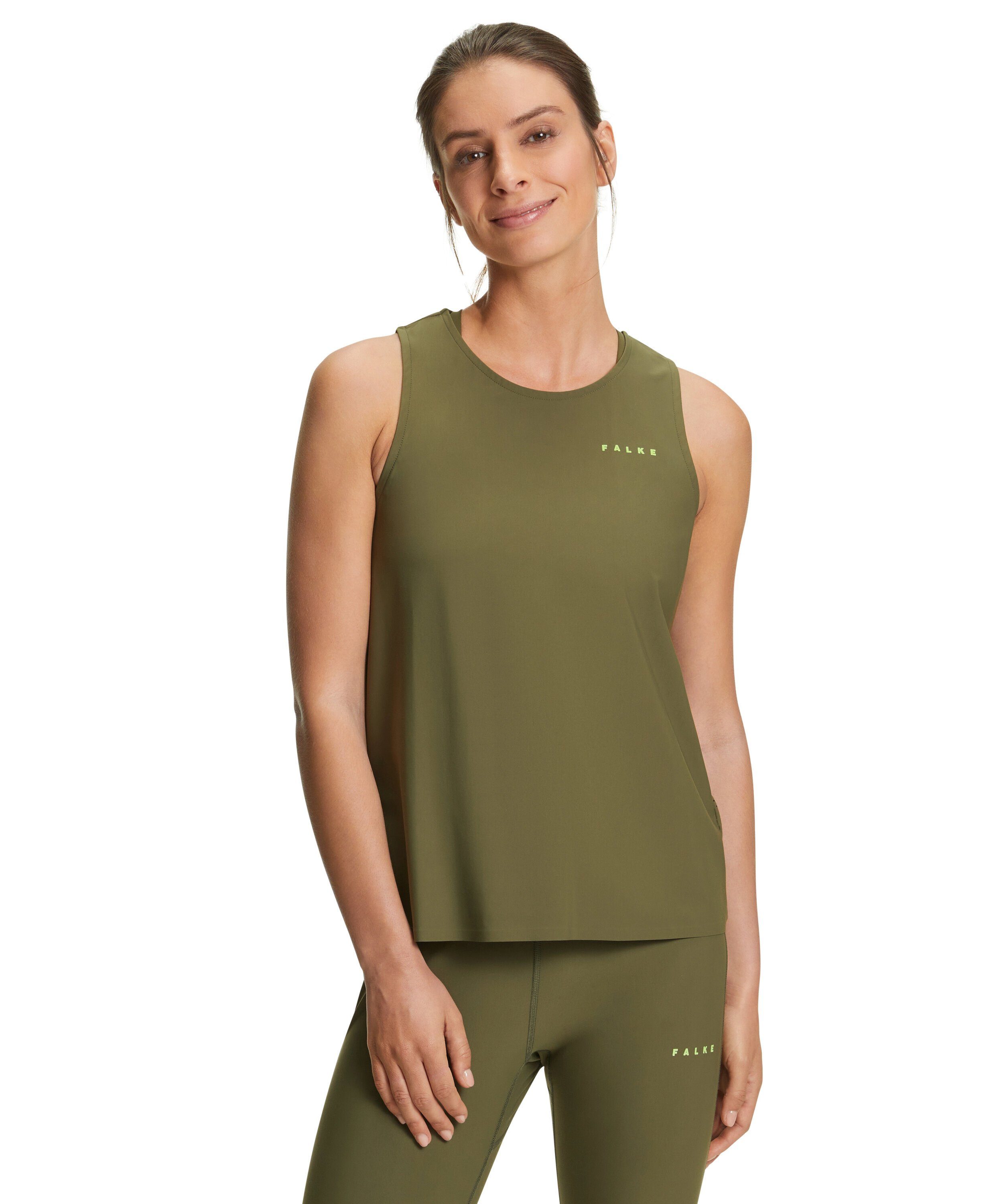 FALKE Laufshirt (1-tlg) für optimalen Feuchtigkeitstransport herb (7754)