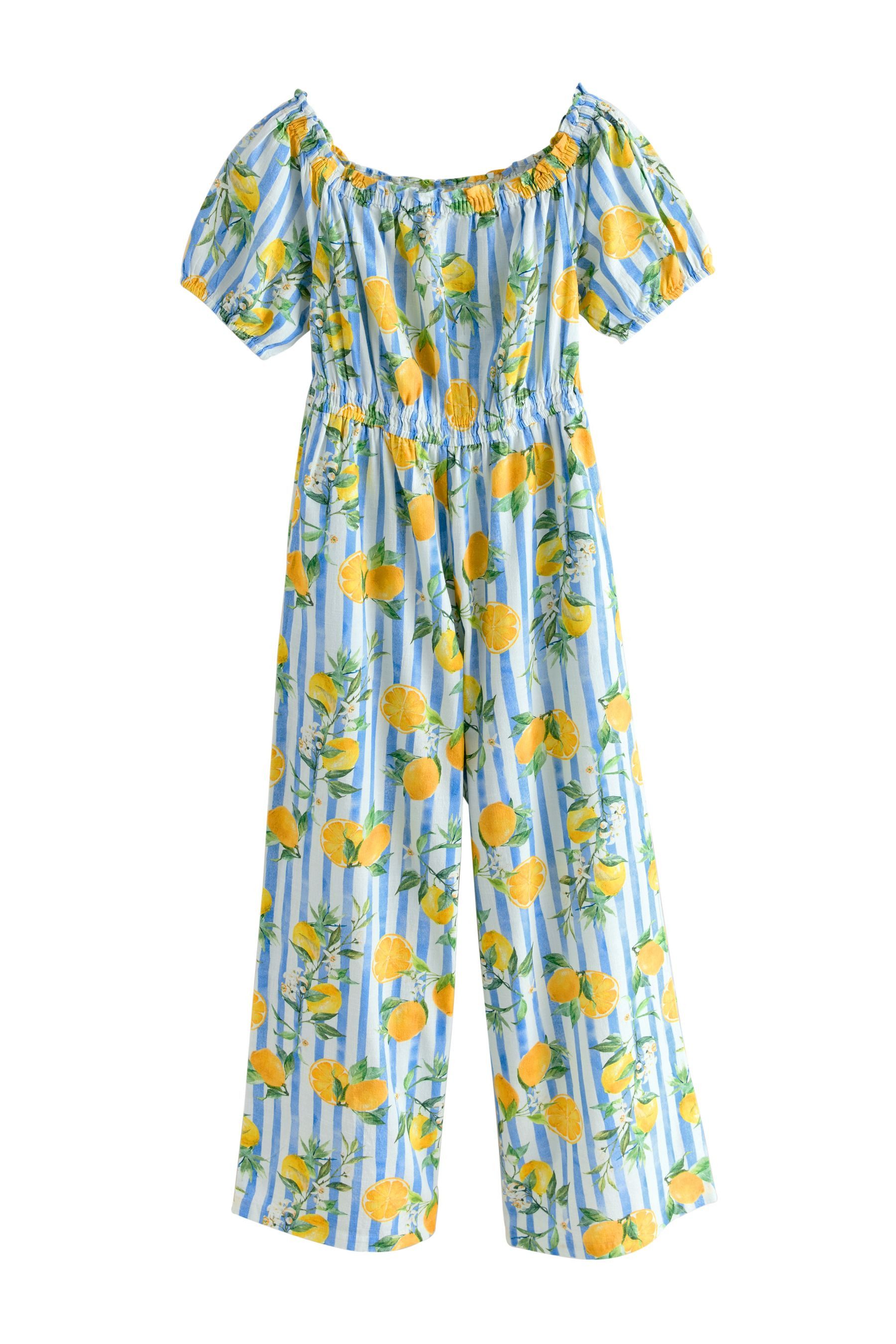 Next Jumpsuit Schulterfreier Jumpsuit mit weitem günstig online kaufen