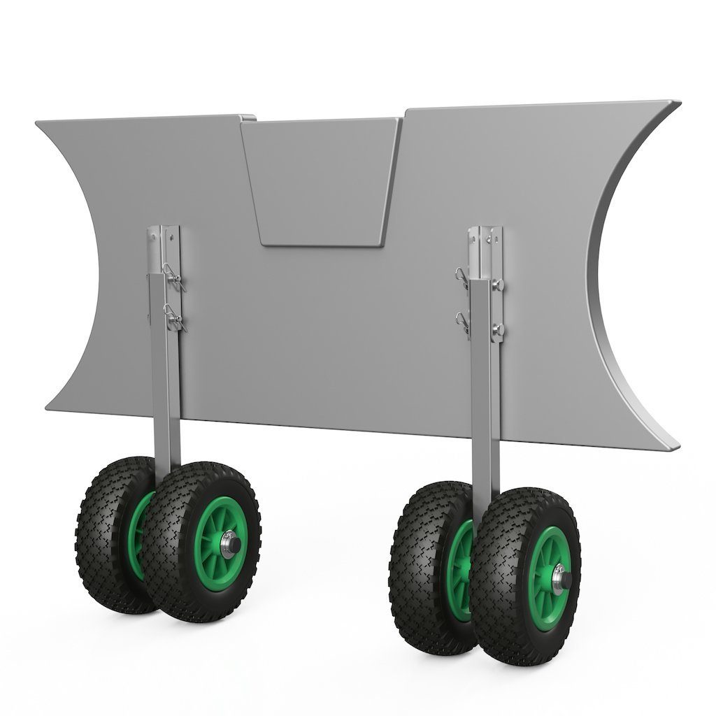 SUPROD Schlauchboot Heckräder Slipräder Transporträder Edelstahl EW200