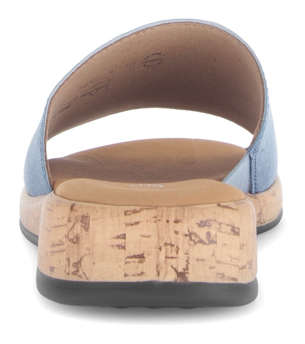 Gabor RHODOS Pantolette, Sommerschuh, Komfortschuh, kleiner Stretcheinsatz, günstig online kaufen