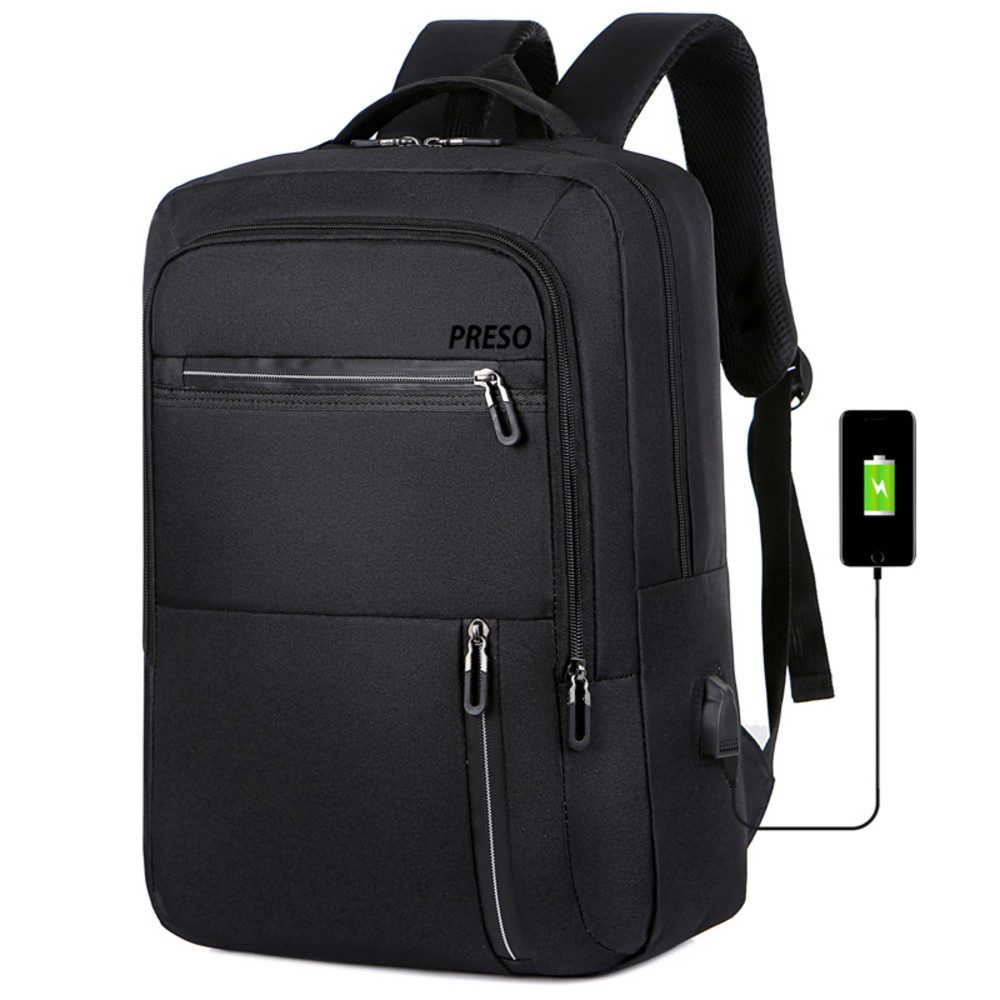 PRESO BAG Tagesrucksack Rucksack, Tagesrucksack, Freizeitrucksack, Cityrucksack, Laptoprucksack, Herrengeschenk, Hochwertige Verarbeitung