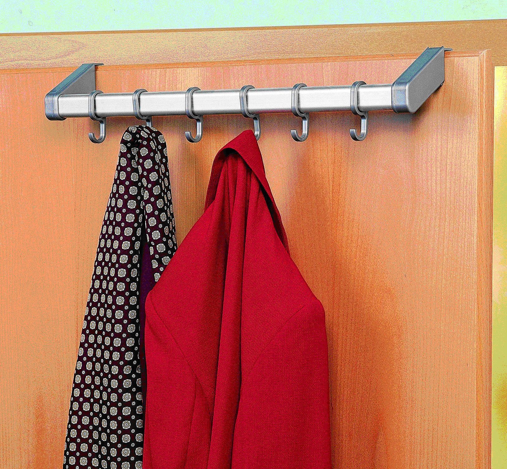 Ruco Türregal, Set 2-tlg., Aluminium/Kunststoff, inkl. 6 Einhängehaken günstig online kaufen