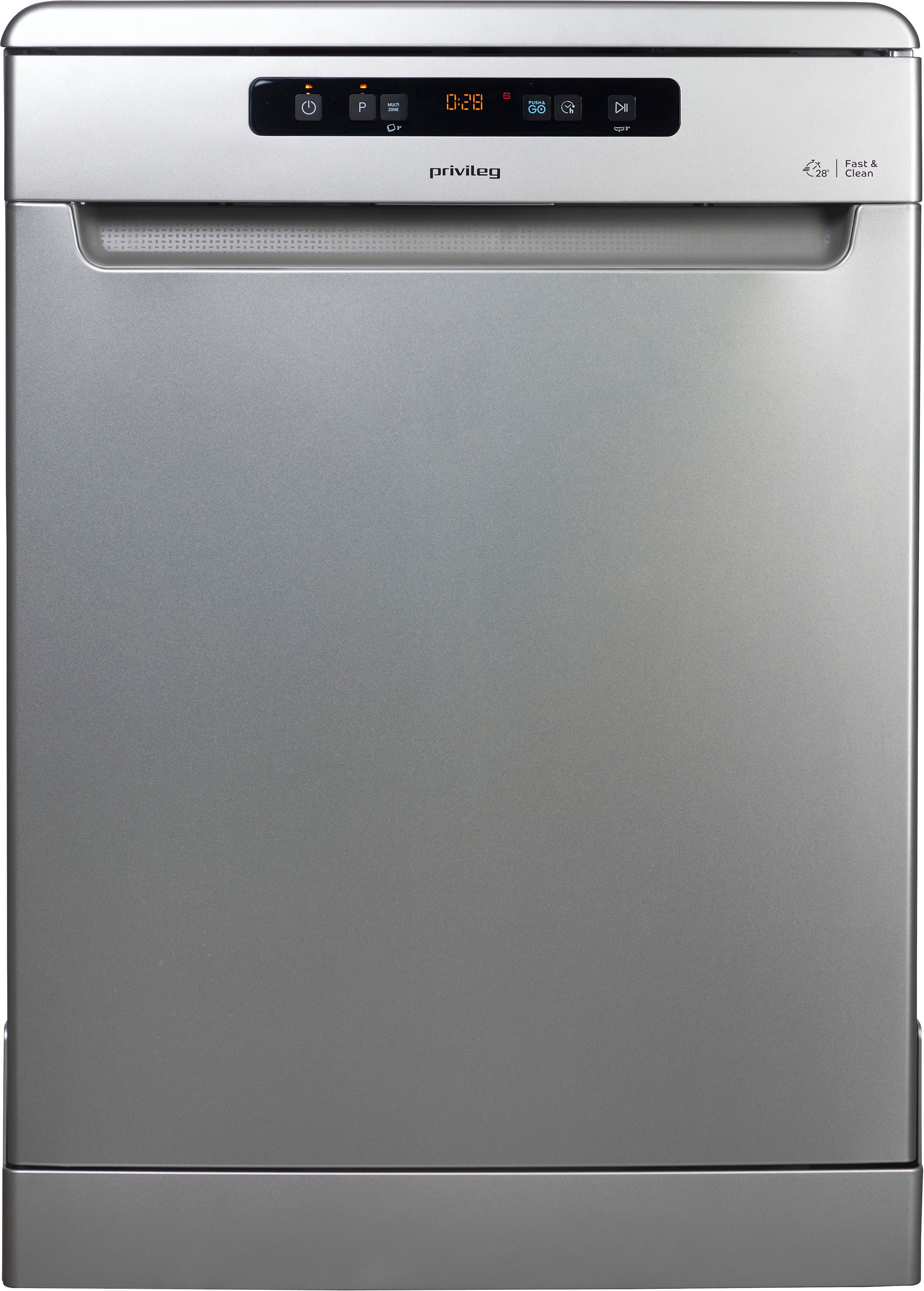 Privileg Standgeschirrspüler P0F ECO D541 S, 14 Maßgedecke, Fast&Clean 28 Min. – das effektive Reinigungsprogramm unter 28 Minuten – Bild 4 von 5