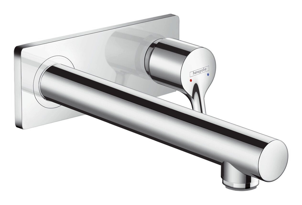 hansgrohe Unterputzarmatur Talis S Einhebel-Waschtischmischer Unterputz Ausladung 225 mm Chrom