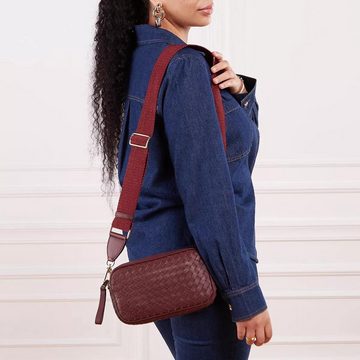 Abro Schultertasche bordeaux (1-tlg)