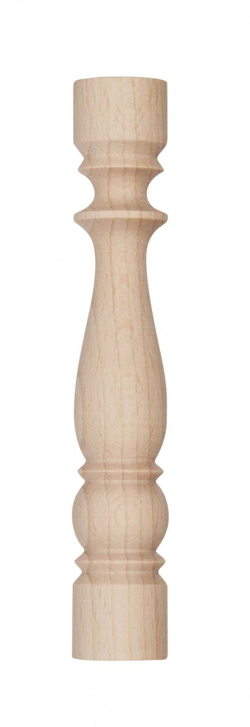 Weihnachtspyramide Pyramiden Zubehör Holzsäule für Etagenbau Buche BxHxT 20x120x20mm