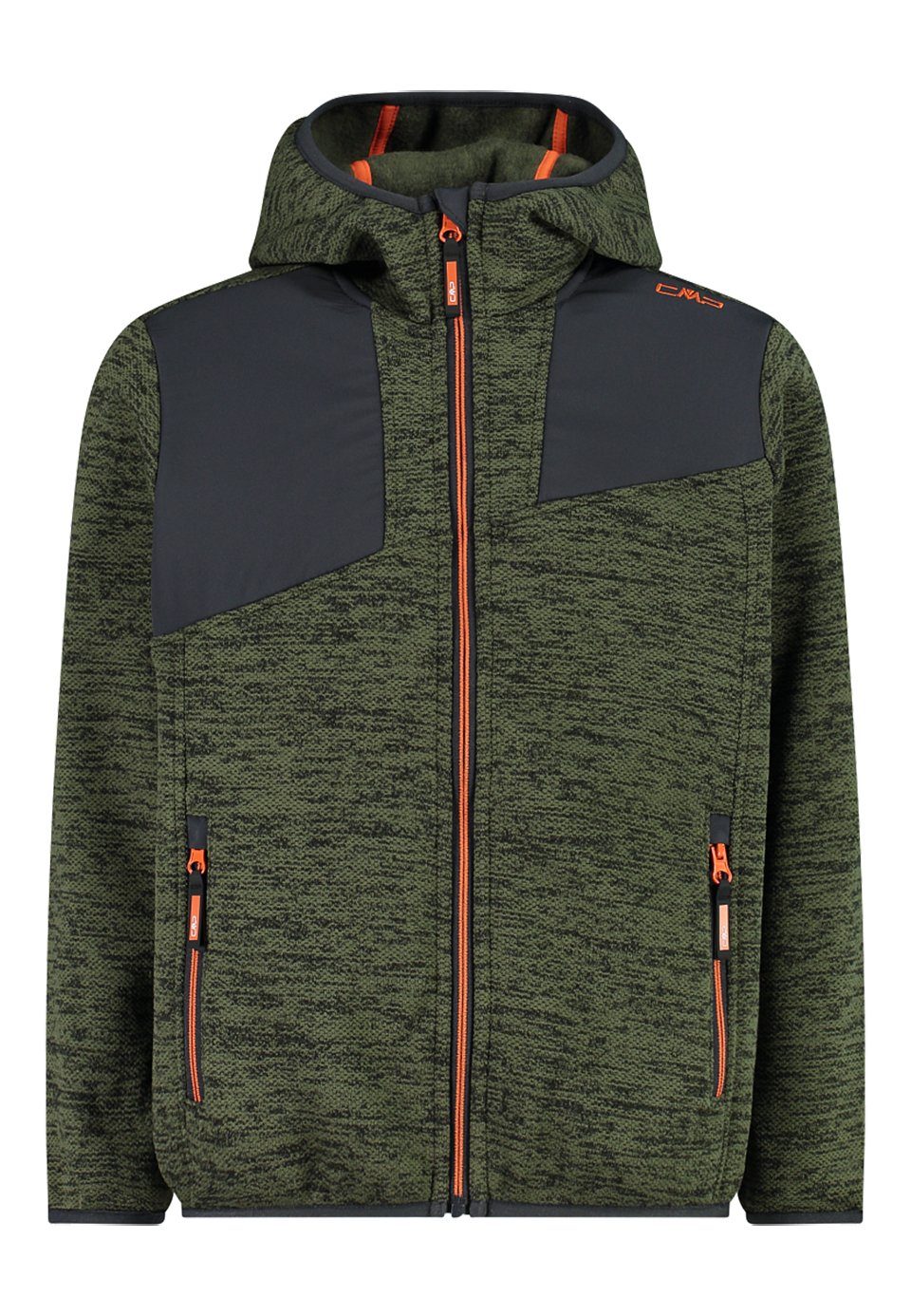 CMP Giacca Knit-tech Bambini | Giacca Unisex | Design Coreano | Manica Lunga - Foto 10