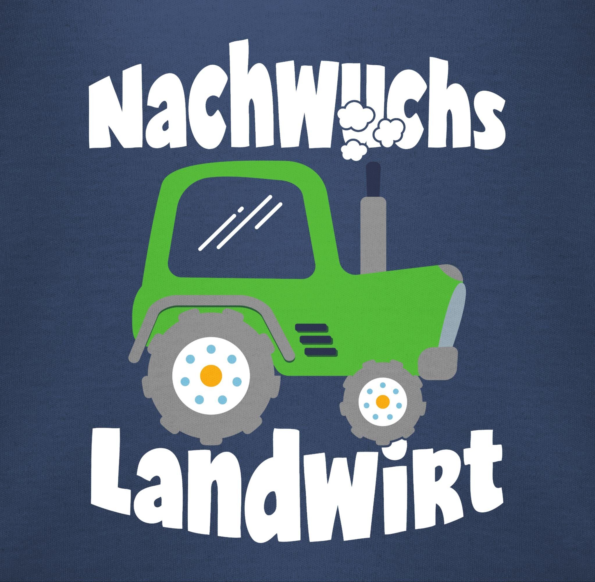 Blau 1 Landwirt Shirtracer Shirtbody Nachwuchs Navy Sprüche Baby weiß