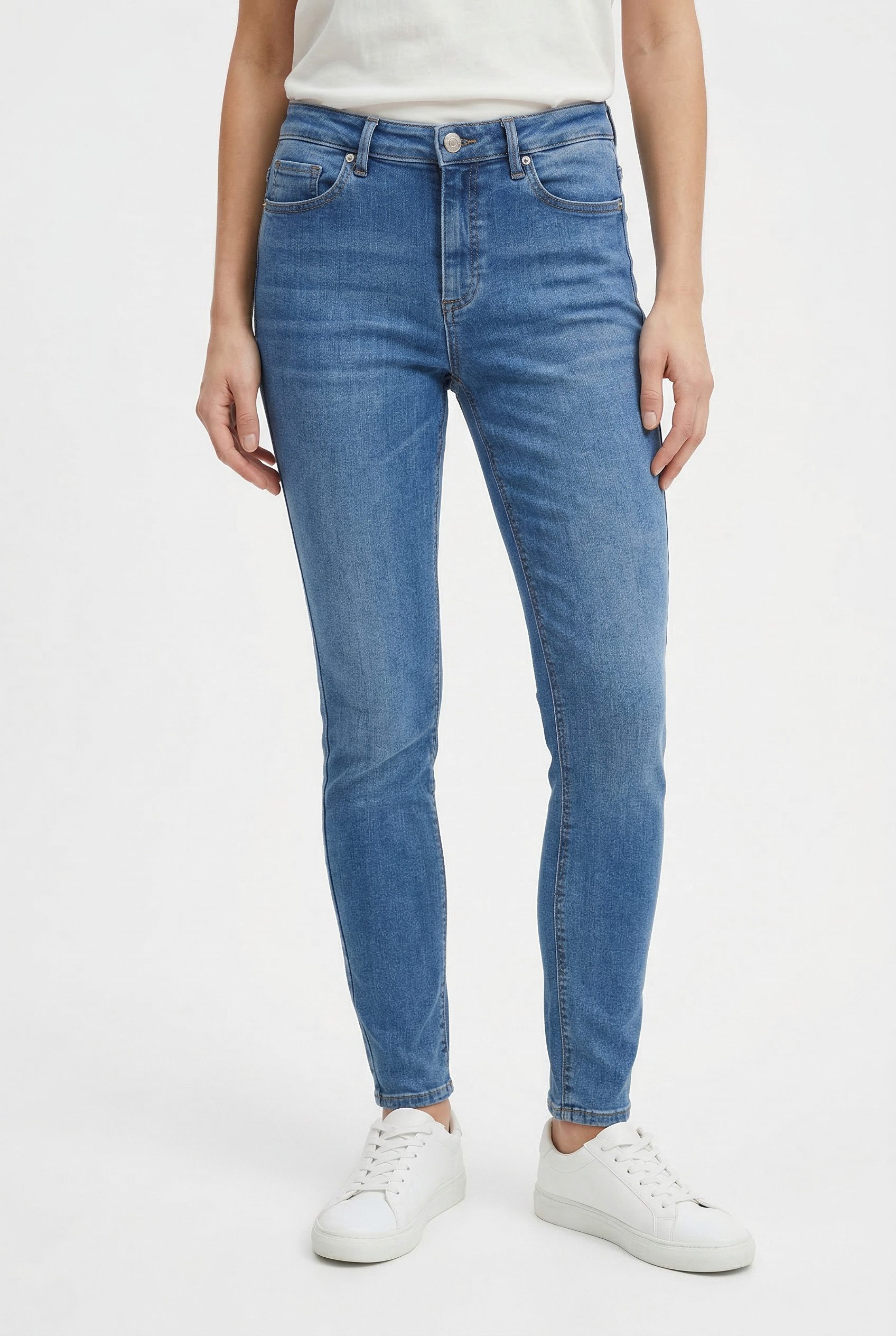 Skinny-fit-Jeans VMPOLLY MR SKINNY JEANS RA3049 NOOS