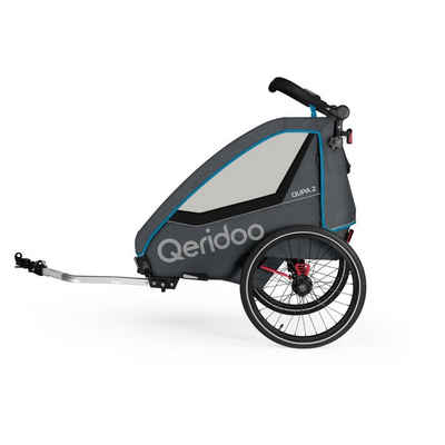 Qeridoo Fahrradkinderanhänger Qeridoo Fahrradanhänger Qupa 2 Modell 2023