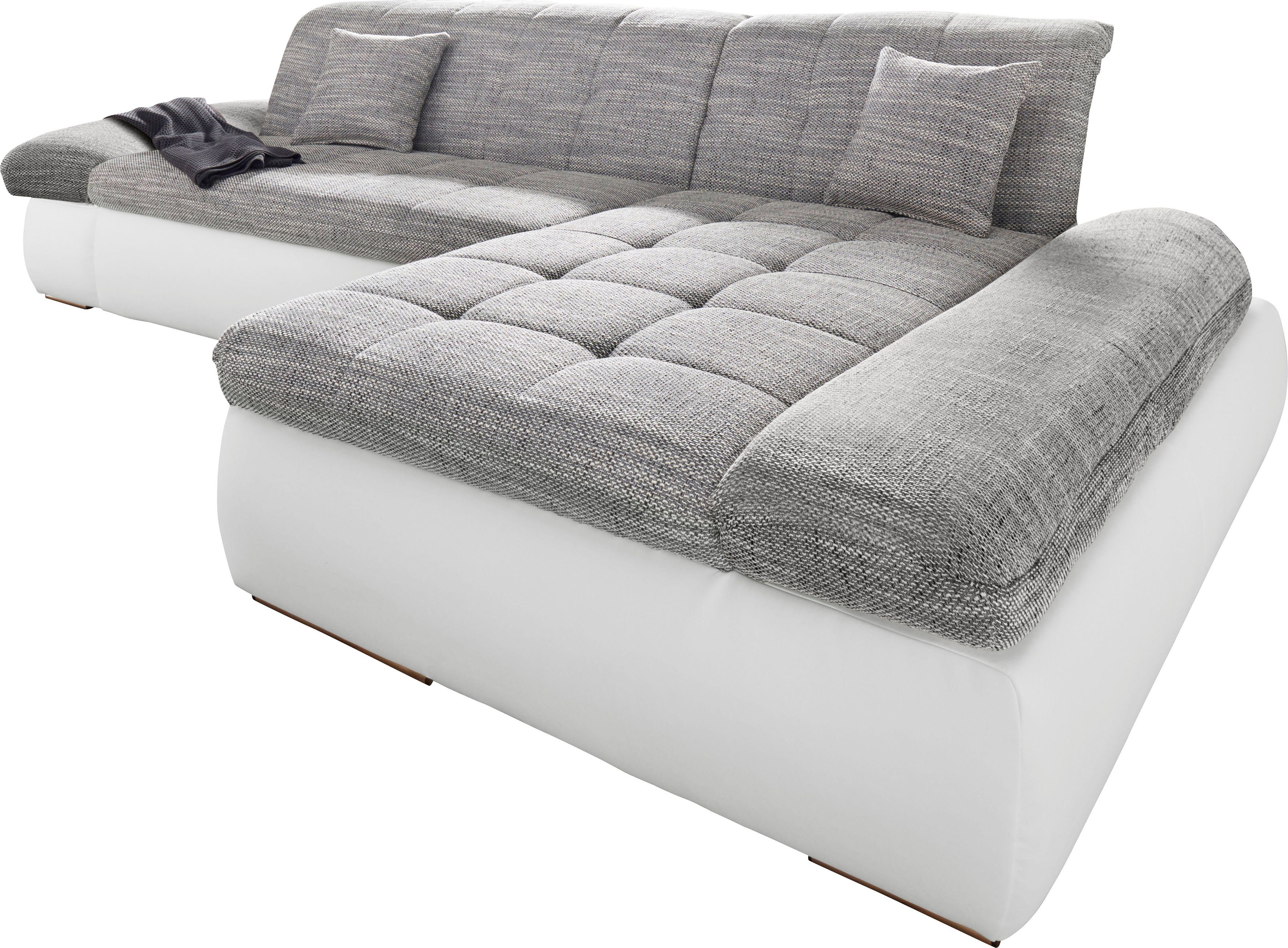 DOMO collection Ecksofa PB Moric wahlweise mit Bettfunktion + Armteilverste günstig online kaufen