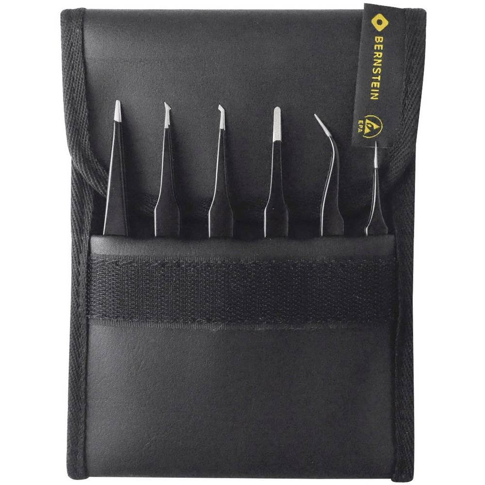 BERNSTEIN TOOLS FOR ELECTRONICS Pinzette ESD-Pinzetten-Set für die SMD-Technik 6tlg 5-060
