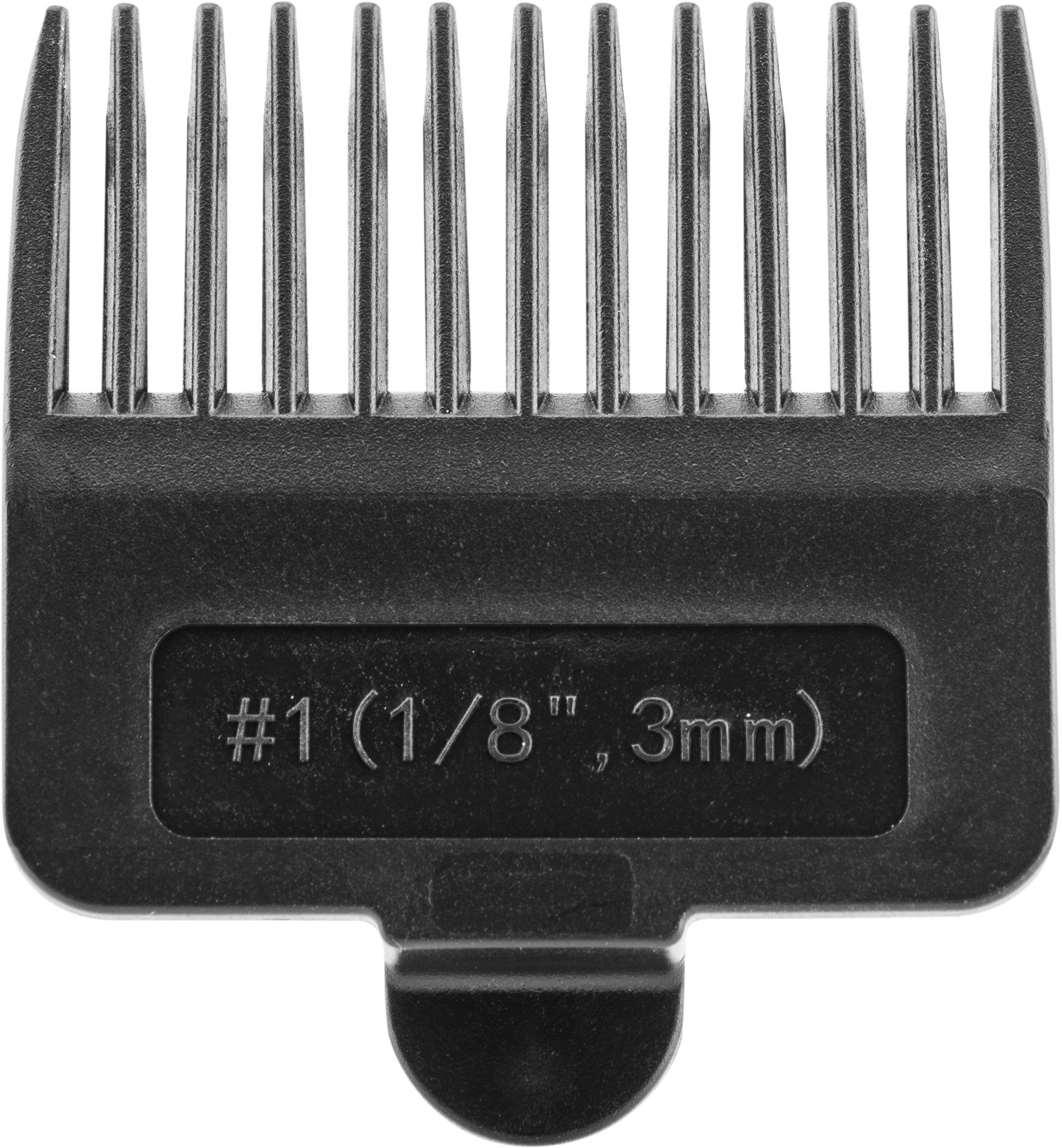 eta Haarschneider TED ETA534190000, scharfe 12 6, 9, 4 mm) (3, wechselbare Kammaufsätze Edelstahlklinge