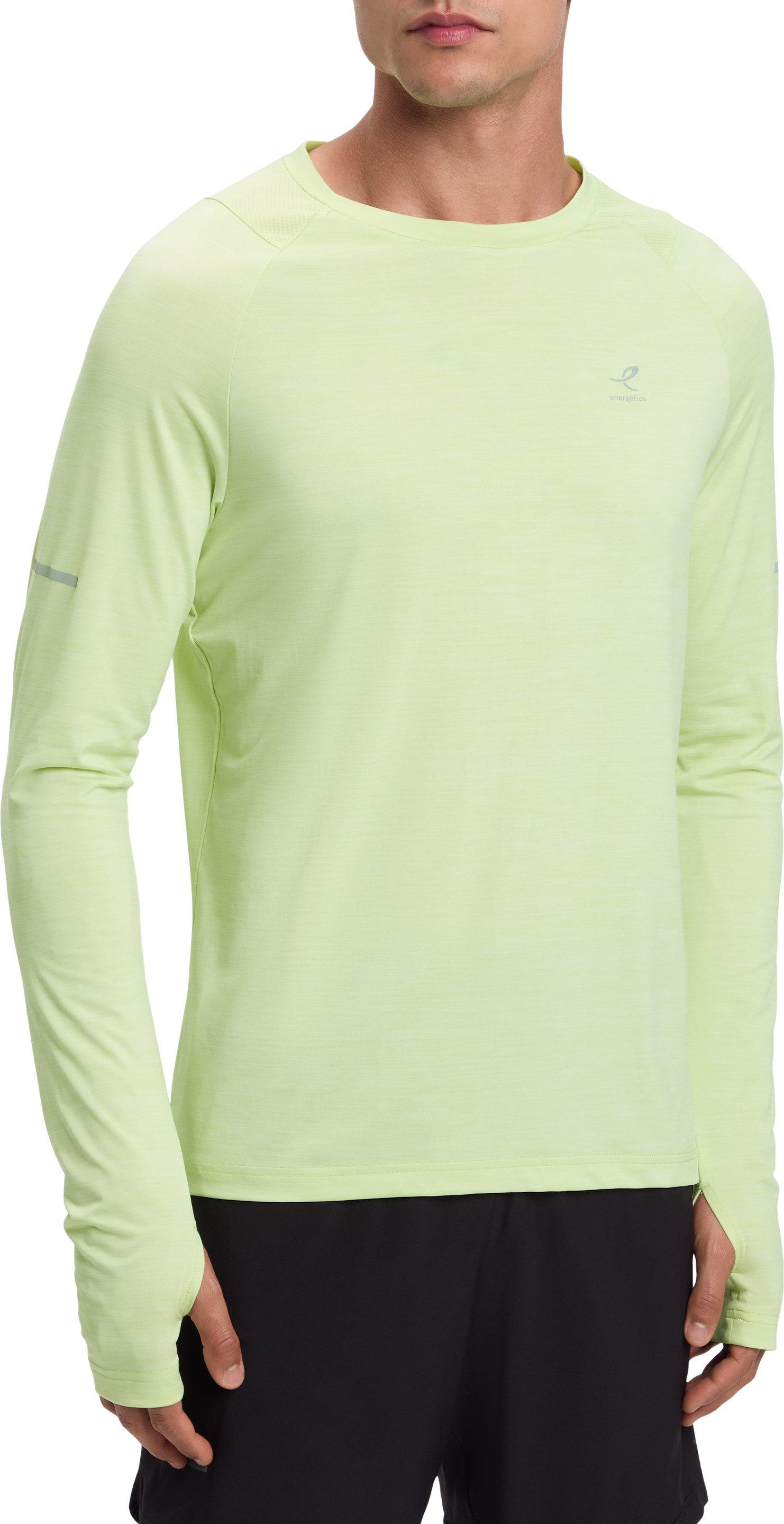 Energetics Laufshirt HE.-LANGARMSHIRT AILO LS M mit atmungsaktiven Mesheinsätzen