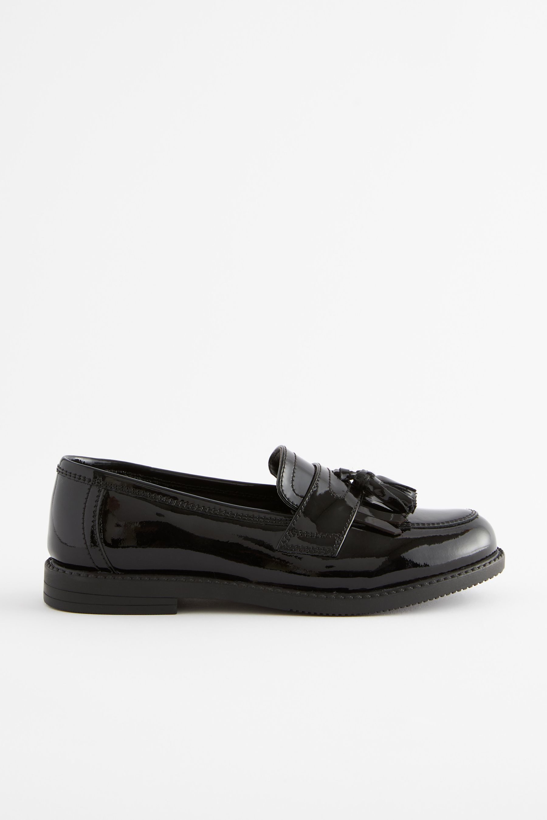 Next Leder-Loafer mit Quaste, schmale Passform Loafer (1-tlg)