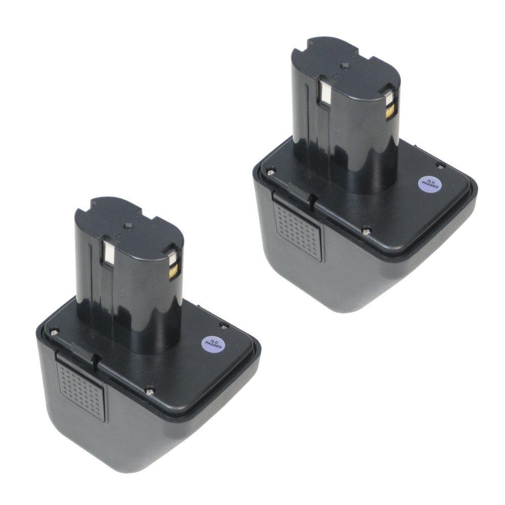 Trade-Shop 2x Akku passend für Würth Gesipa Lematec 70291510061 ANG12 Akku Ni-MH 2500 mAh (12 V)
