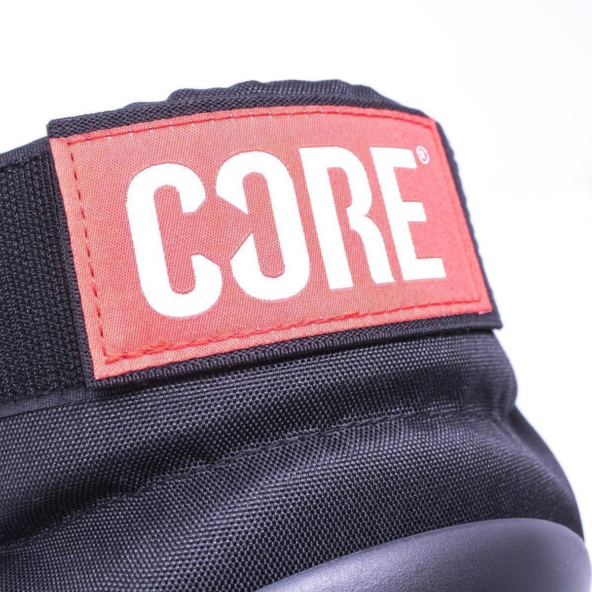 Core Action Pads S Sports Street Protection Protektoren-Set Core Knee Knieschoner schwarz