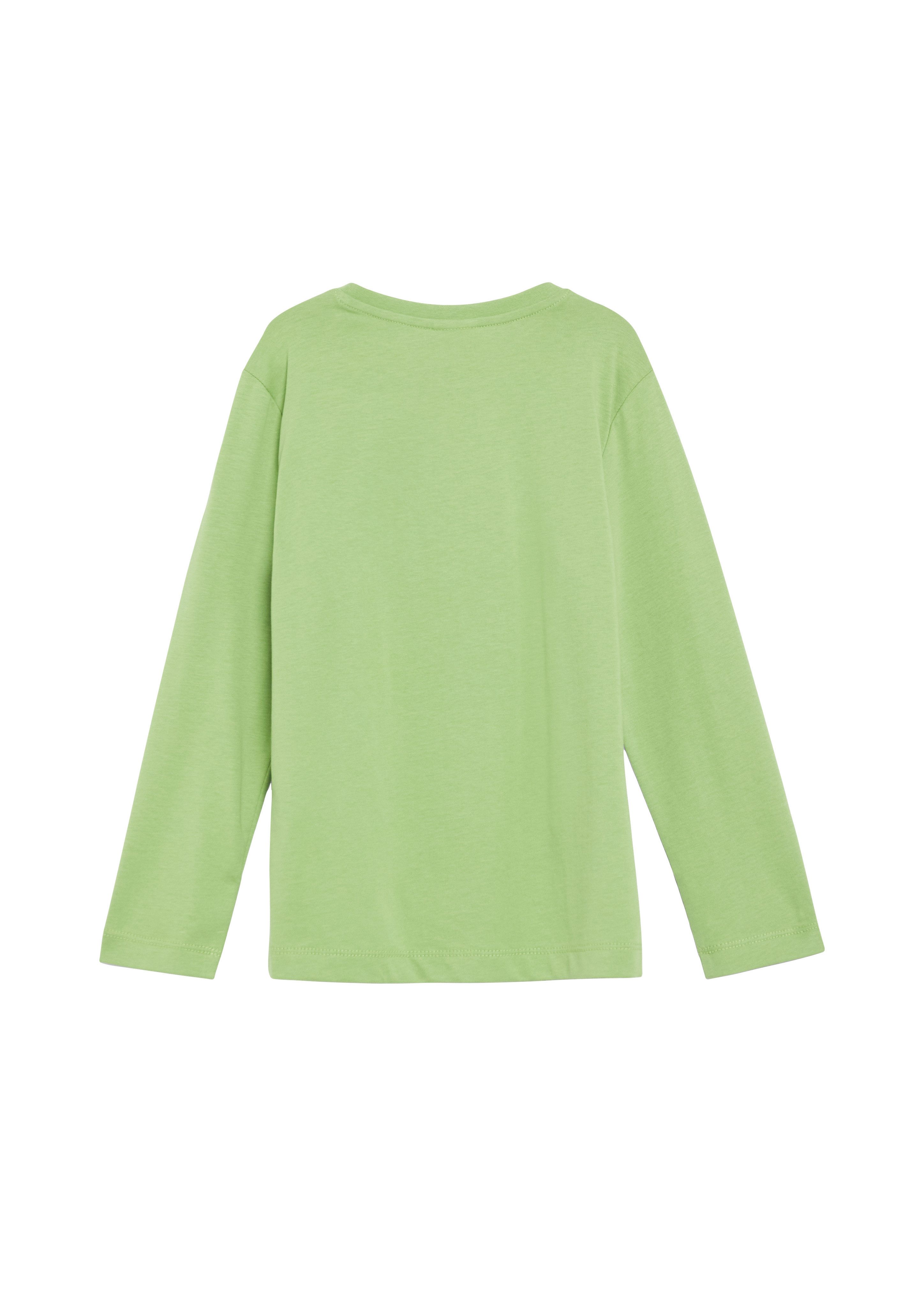 s.Oliver Junior Langarmshirt mit Print für den Schulanfang / Boys und Girls – Bild 2 von 3