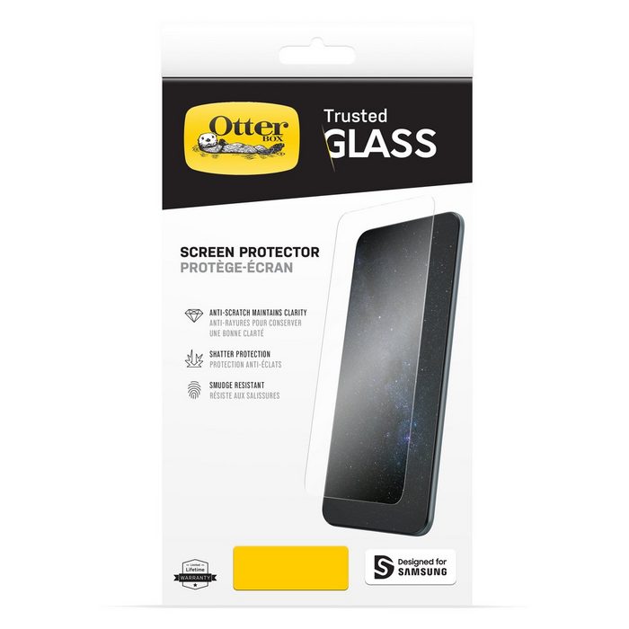 Otterbox Schutzfolie Trusted Glass Displayschutz Samsung Galaxy A52 / A52 5G / A52s 5G Panzerglas zum Displayschutz 100% kompatibel mit Schutzhüllen Fingerabdruckbeständig Kratzfest