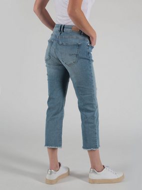 Miracle of Denim 7/8-Jeans Vera Wide Leg mit ausgefallenem Muster