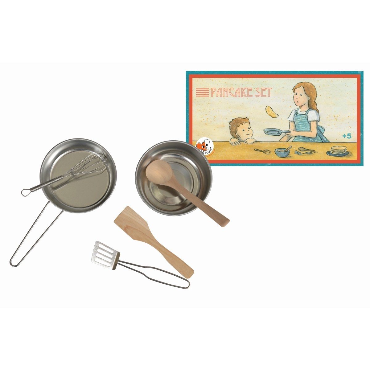 Rezept Set Toys Kinder Egmont Pfanne Schüssel Pfannkuchen Kochset Kochbesteck-Set
