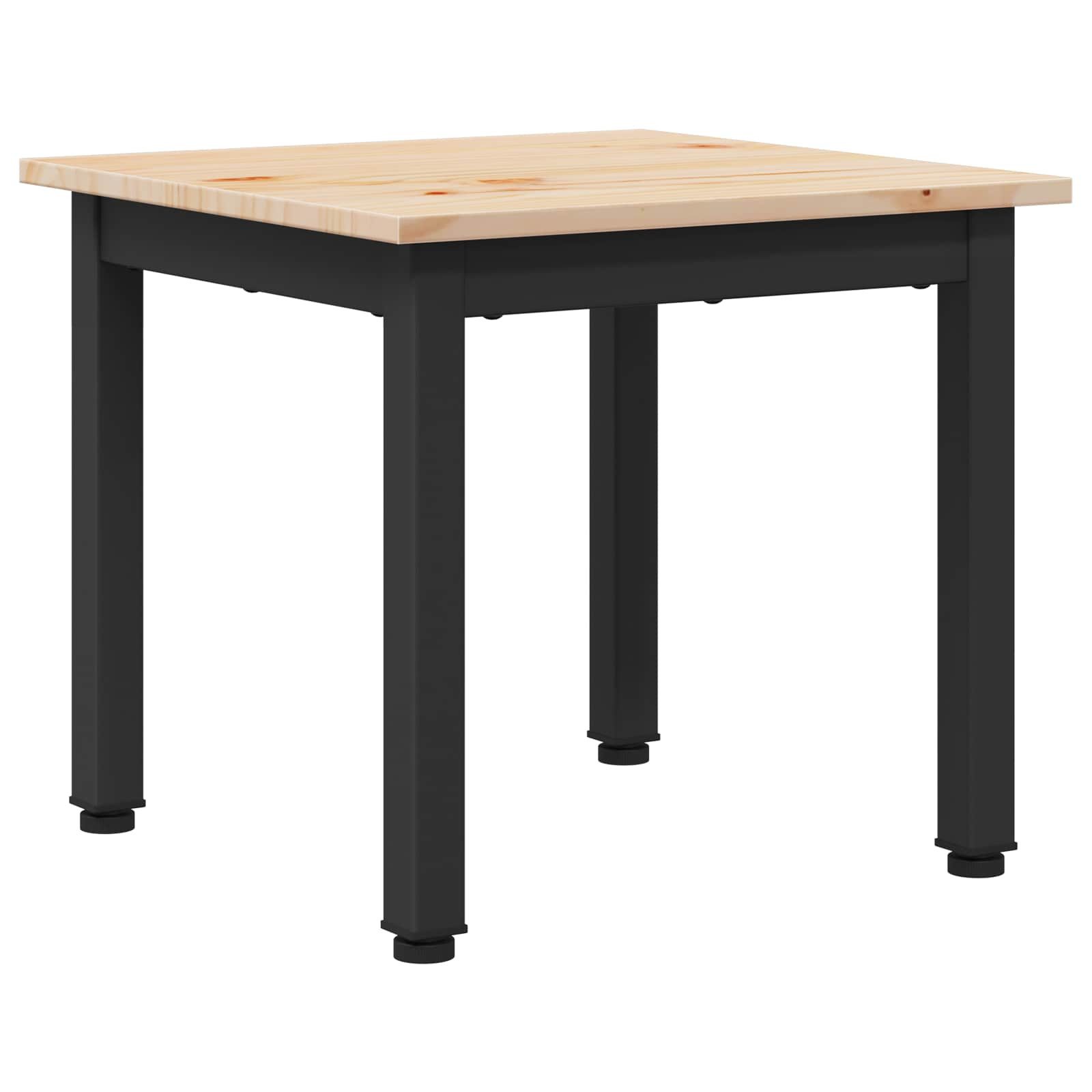 vidaXL Couchtisch Couchtisch Natur 40 x 40 x 36 cm Massives Kiefernholz (1- günstig online kaufen