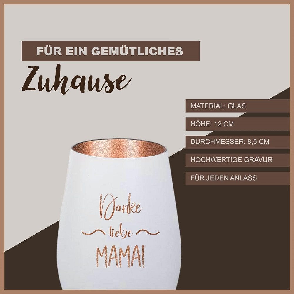 Der Porzellan-Laden Windlicht Windlicht Danke liebe günstig online kaufen