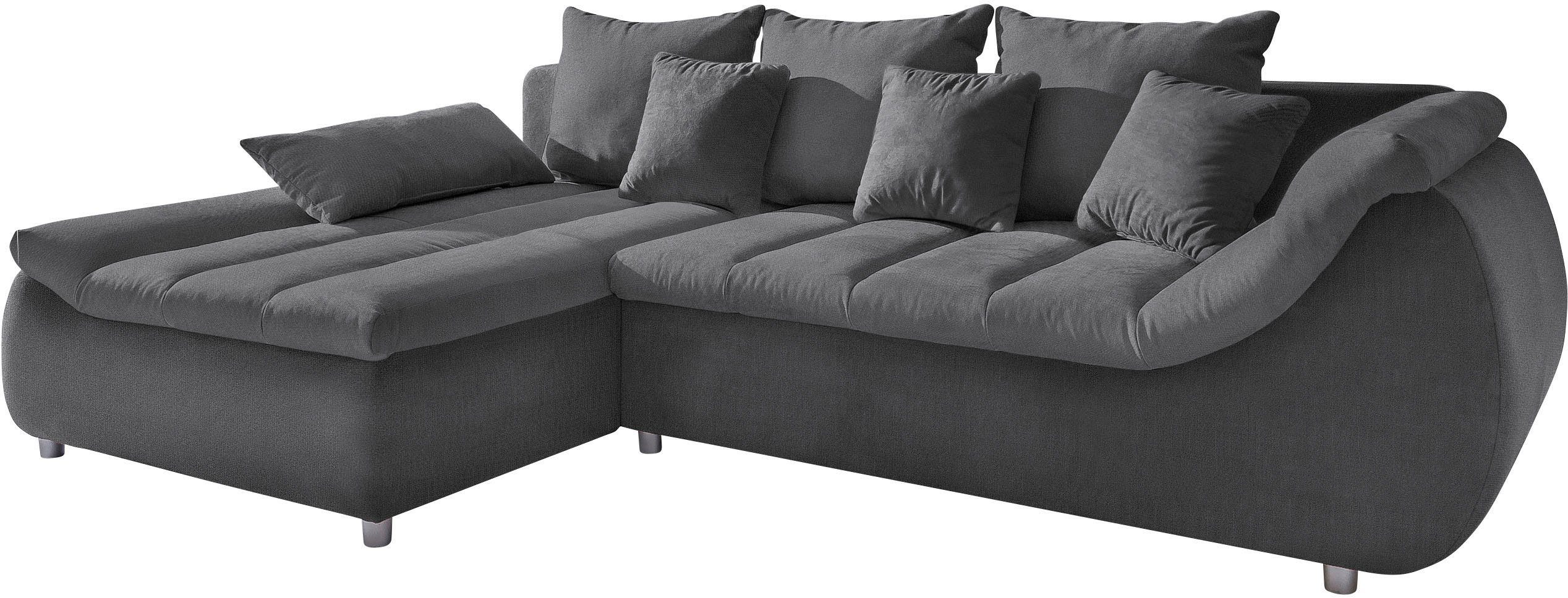 INOSIGN Ecksofa Imola elegant und bequem, günstig online kaufen