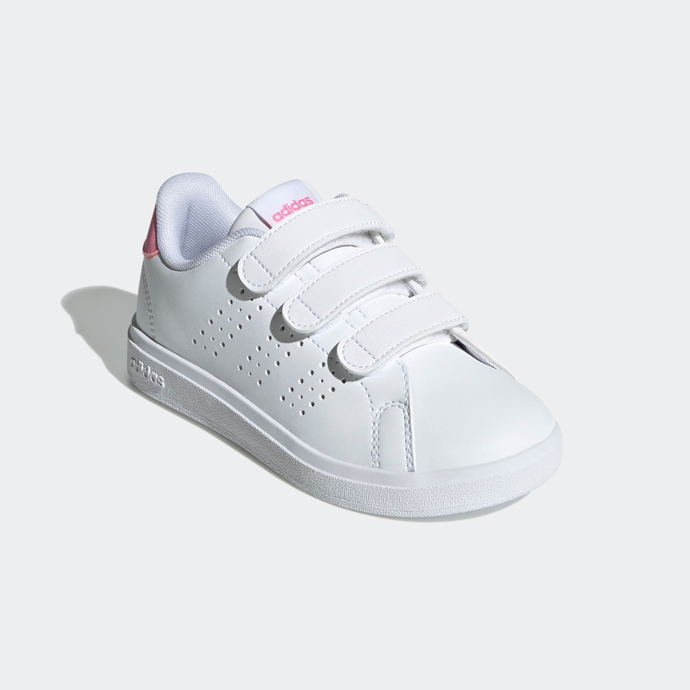 adidas Sportswear ADVANTAGE BASE 2.0 KIDS Klettschuh Design auf den Spuren des adidas Stan Smith, für Kinder