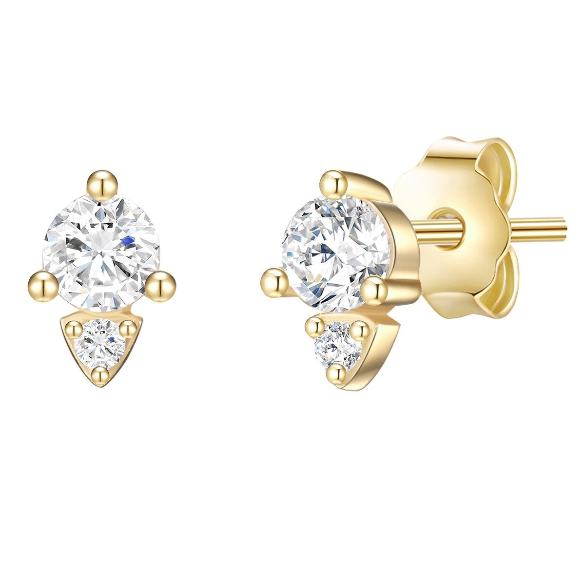 Glanzstücke München Paar Ohrstecker Set: GSM419 (2-tlg), aus Sterling Silbe günstig online kaufen