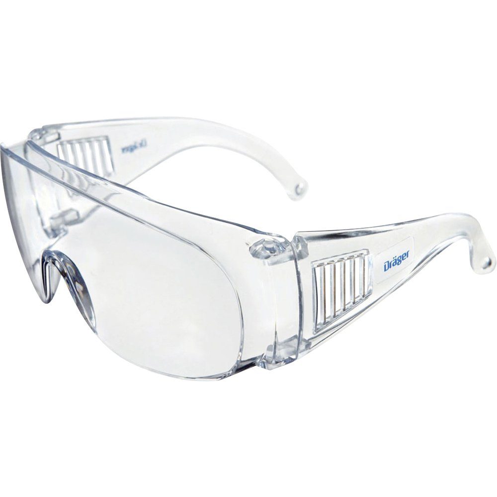 Dräger 8110 Überbrille inkl. Transparent Arbeitsschutzbrille 26794 Dräger X-pect UV-Schutz