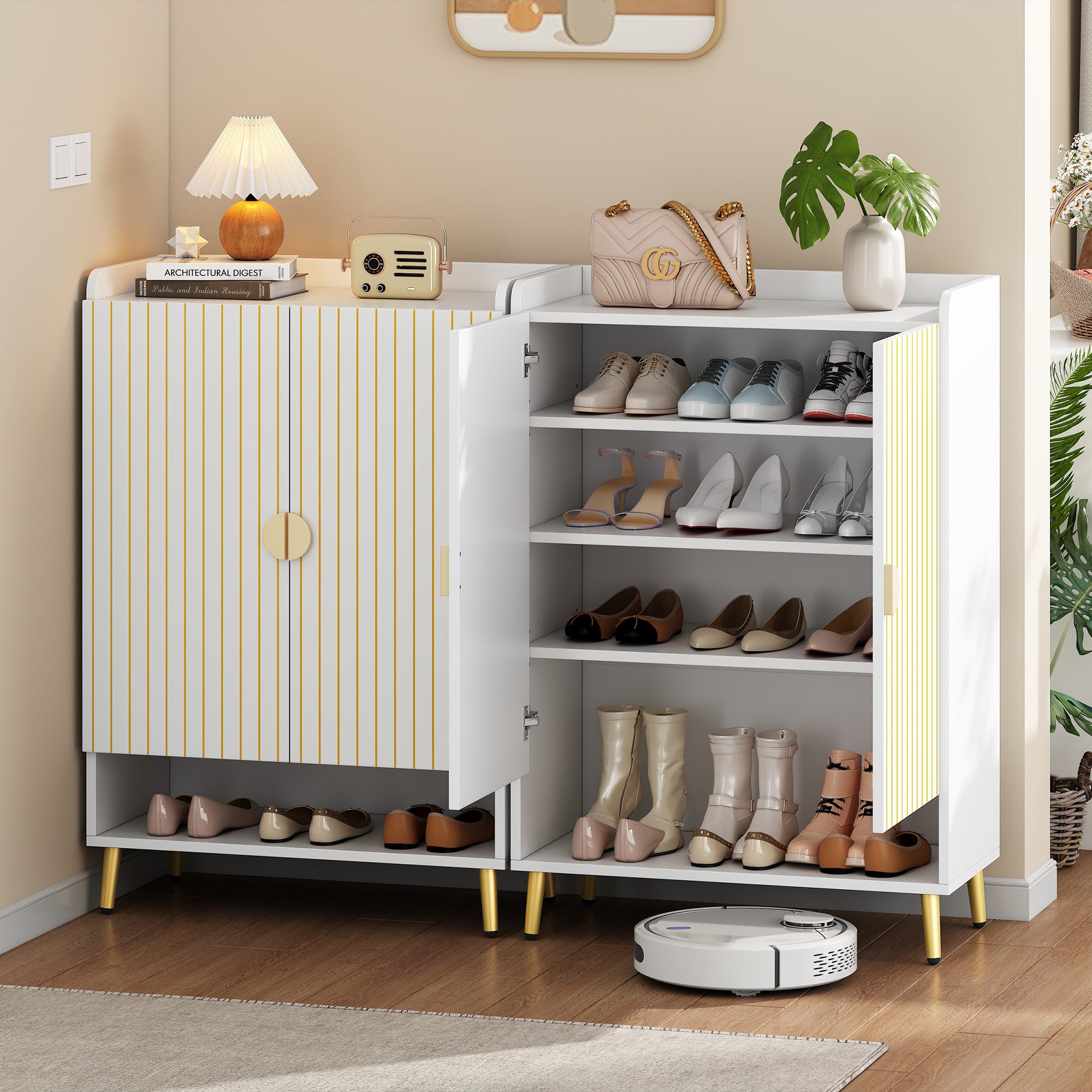 HAUSS SPOLE Schuhschrank 2er Set Schuhschränke günstig online kaufen