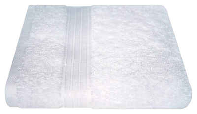 Dyckhoff Handtuch SIENA, 50 x 100 cm, Weiß, Baumwolle, (1-St), waschbar und trocknergeeignet