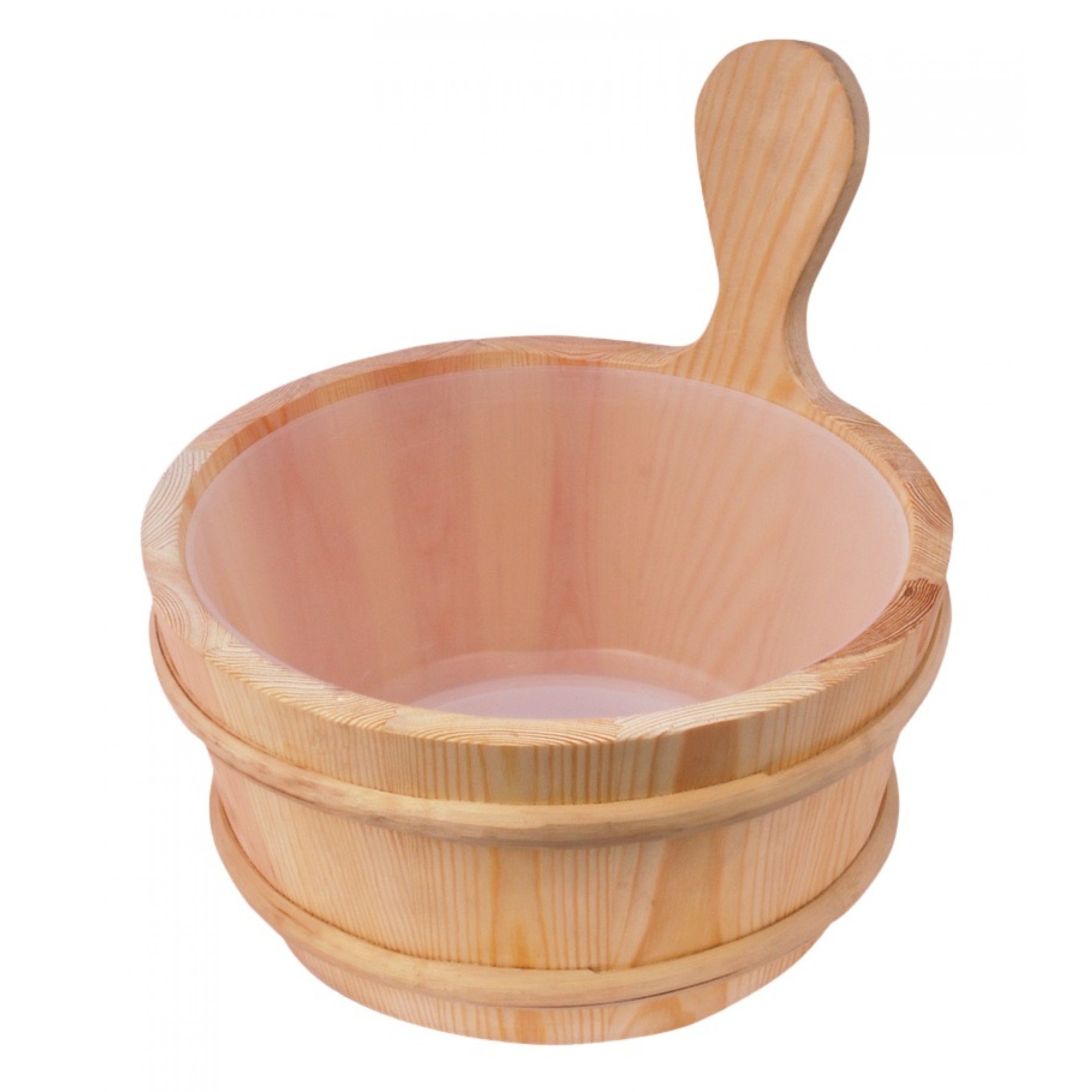 HARVIA Aufgusskübel Harvia Holzeimer Basic 4 Liter Saunakübel Aufgusseimer Sauna Eimer