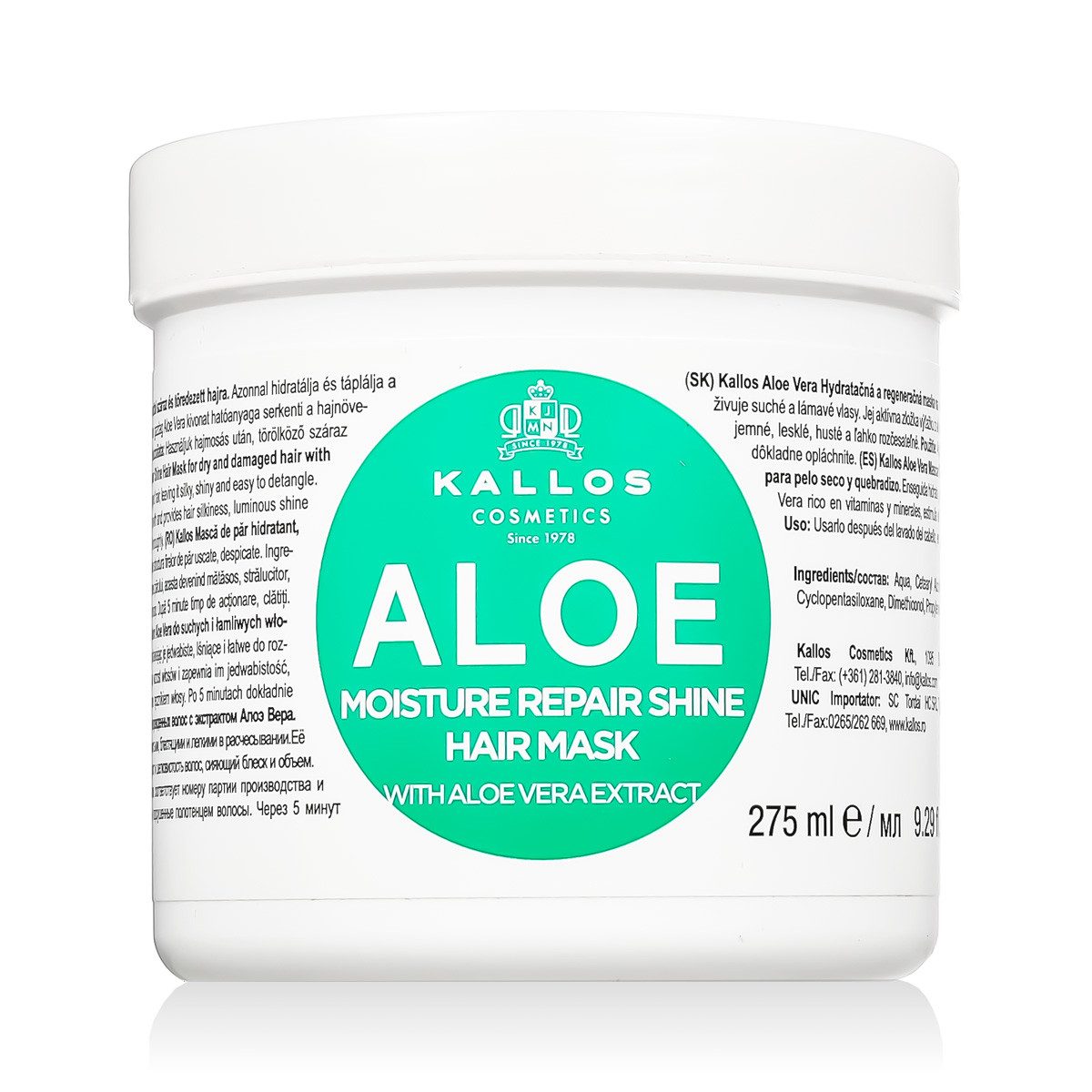 Kallos Cosmetics Haarkur Aloe Vera