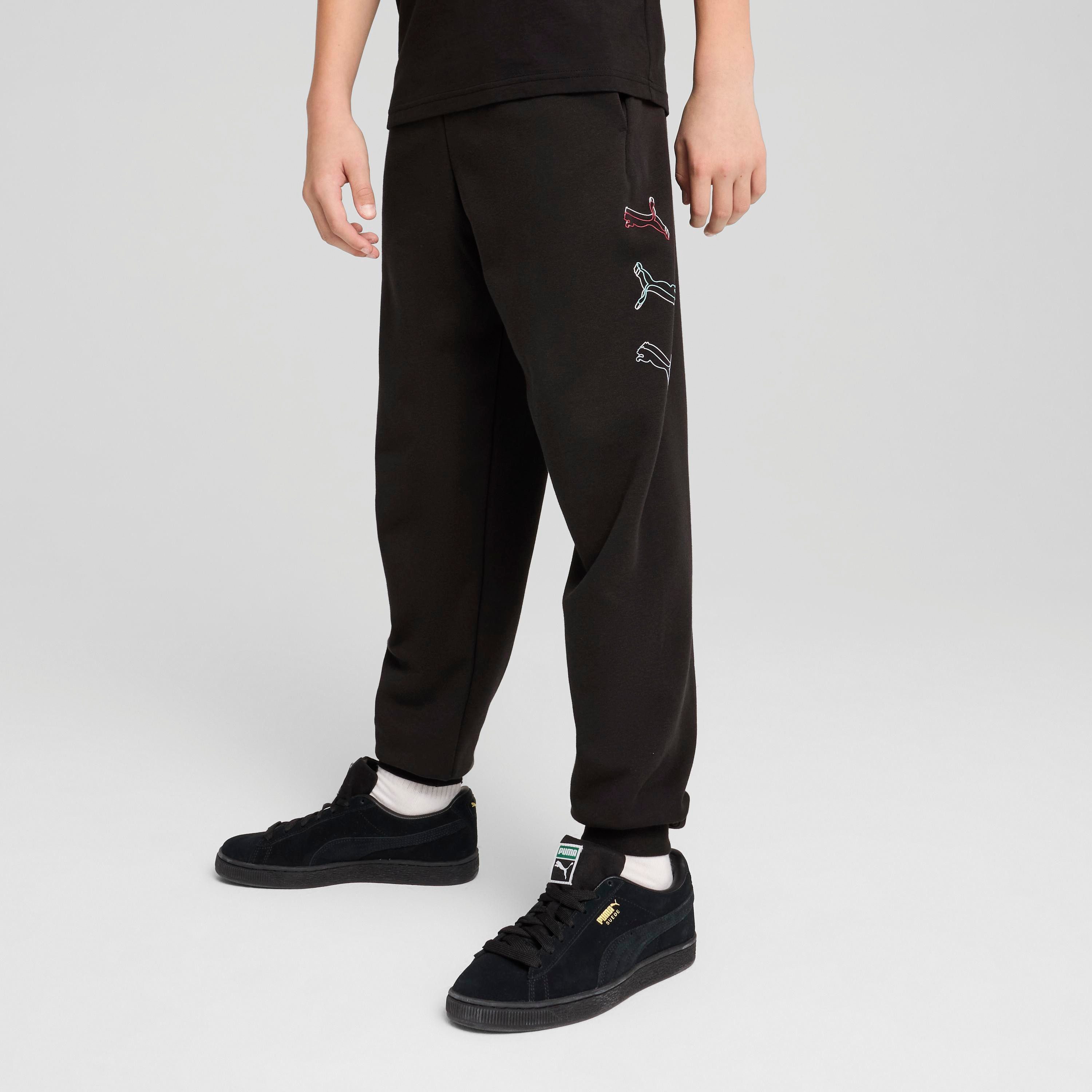 PUMA Trainingshose ESS LOGO LAB EXECUTION SWEATPANTS TR B sportlicher Stil, für Jugendliche, mit Eingrifftaschen, Regular Fit
