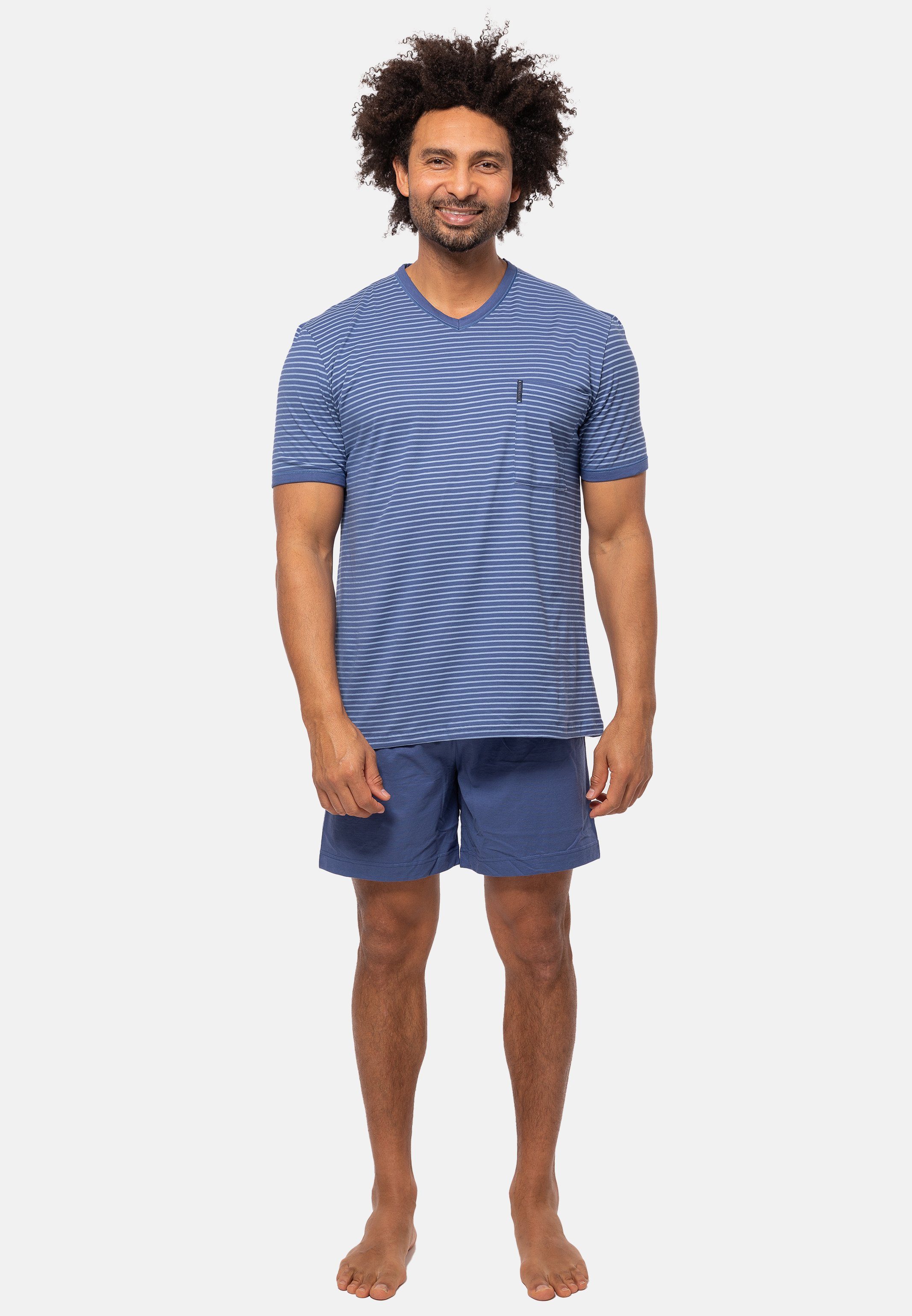 Ammann Pyjama Extra Light Cotton (Set, 2 tlg) Schlafanzug - Baumwolle - Atm günstig online kaufen