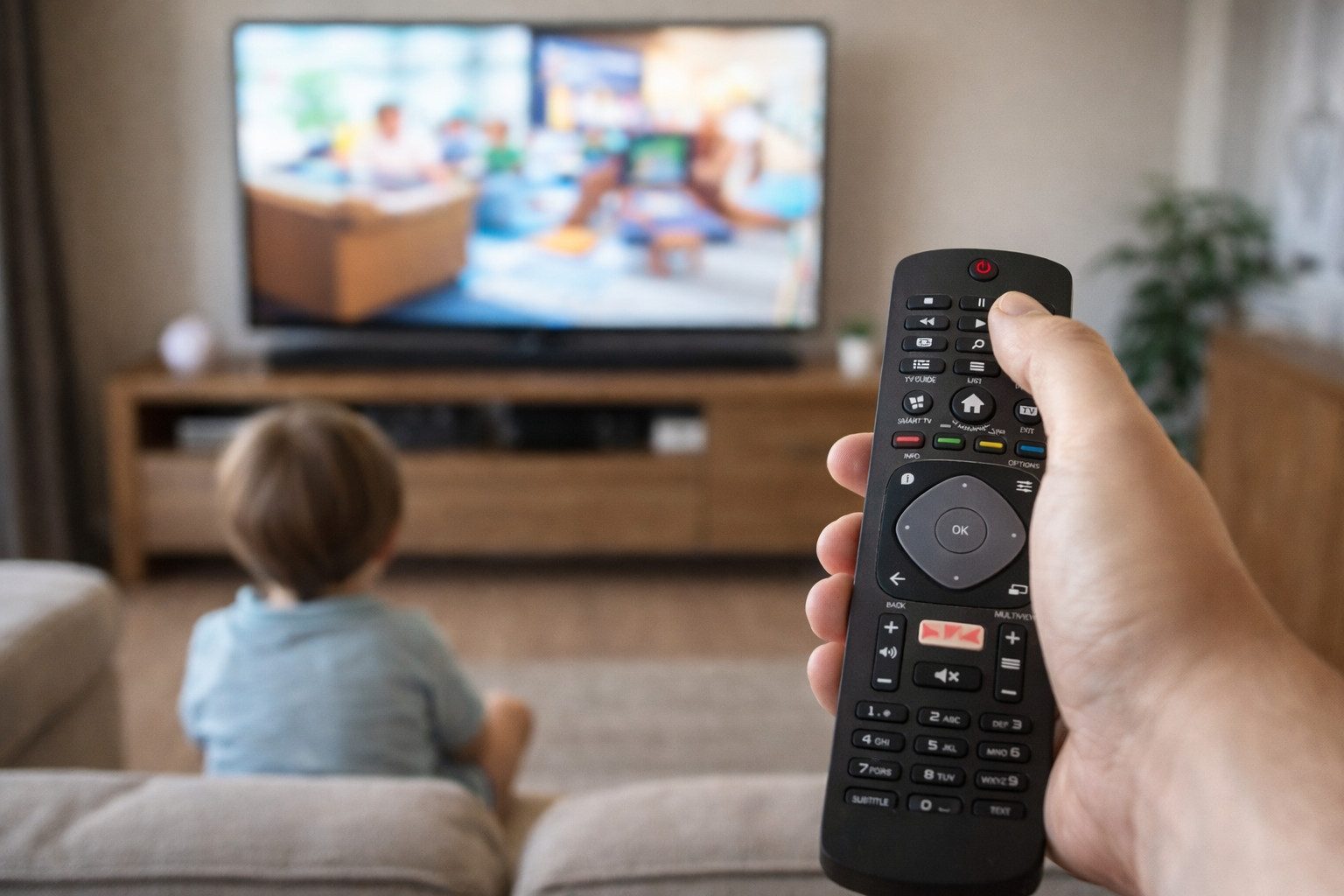 azurano Ersatz für PHILIPS 996596003606 Universal-Smart-TV-Fernbedienung