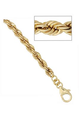 JOBO Goldarmband Kordel-Armband, 585 Gold 21 cm