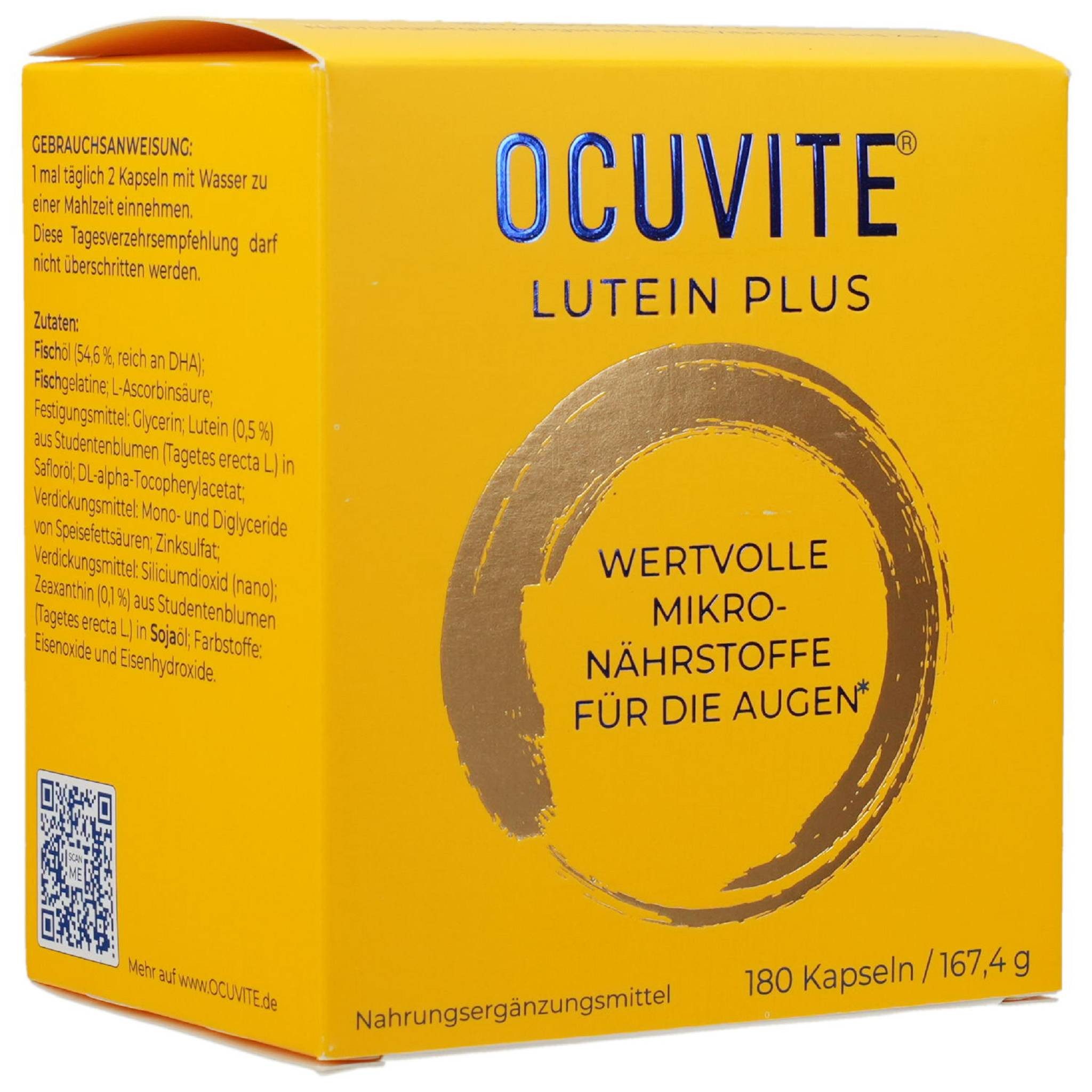 Dr. Gerhard Mann Chem.-pharm.Fabrik OCUVITE Lutein Plus Kapseln Kapseln