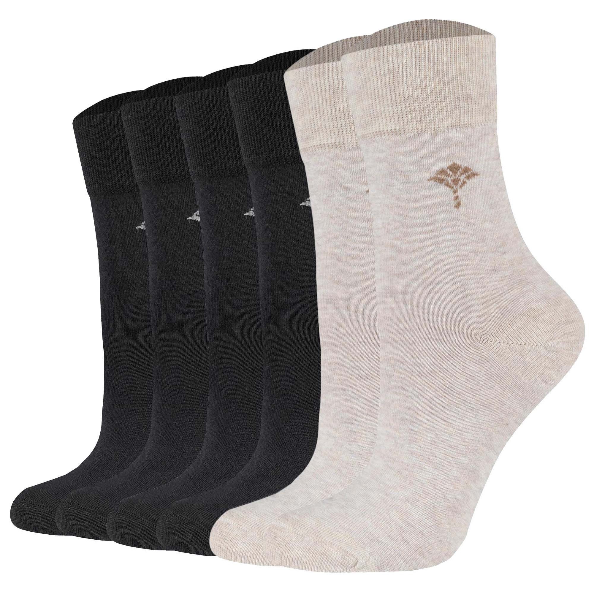 Kurzsocken Damen Socken 6er Pack Baumwolle