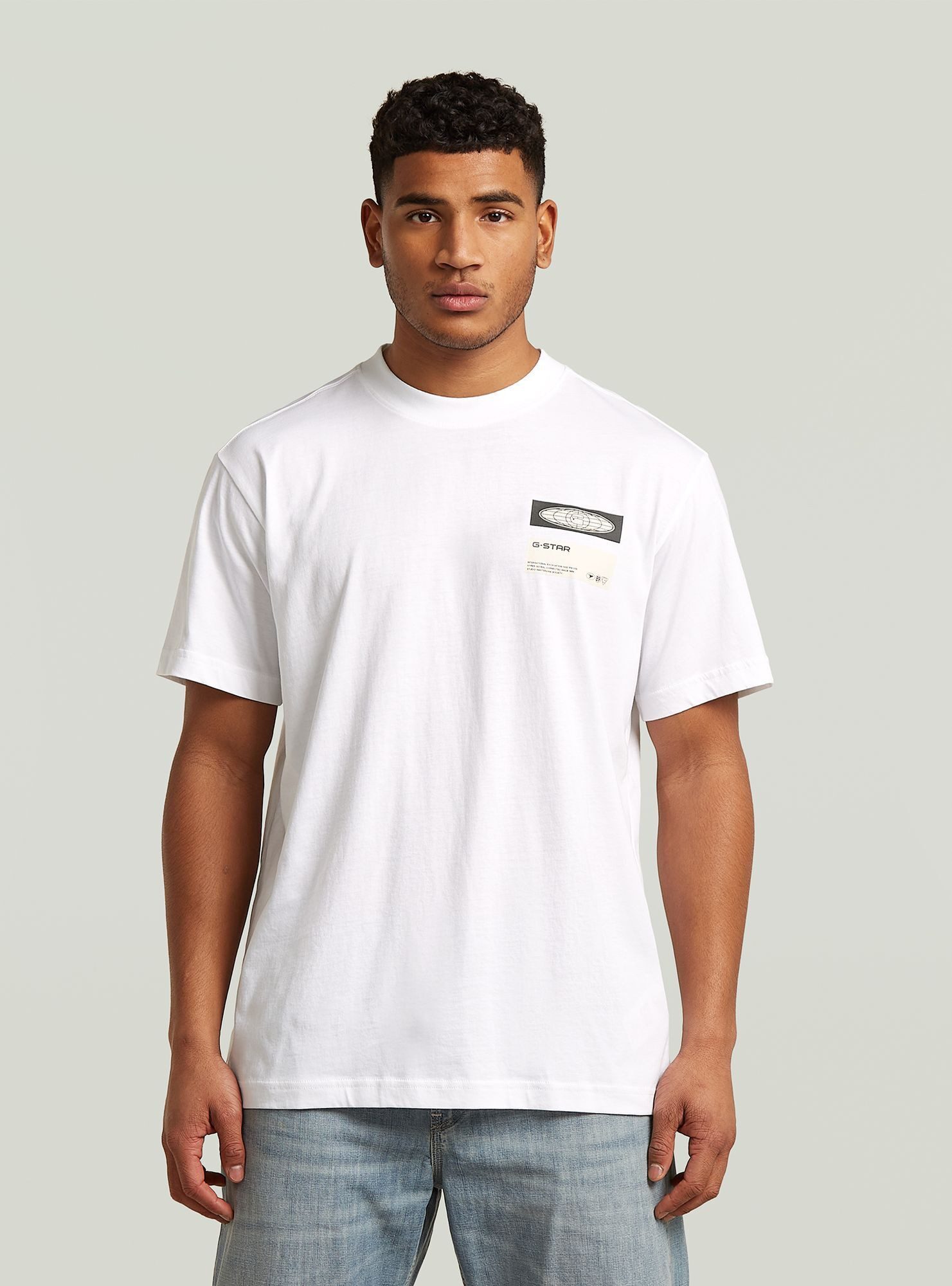 G-STAR T-Shirt Box Globe Graphic T-Shirt