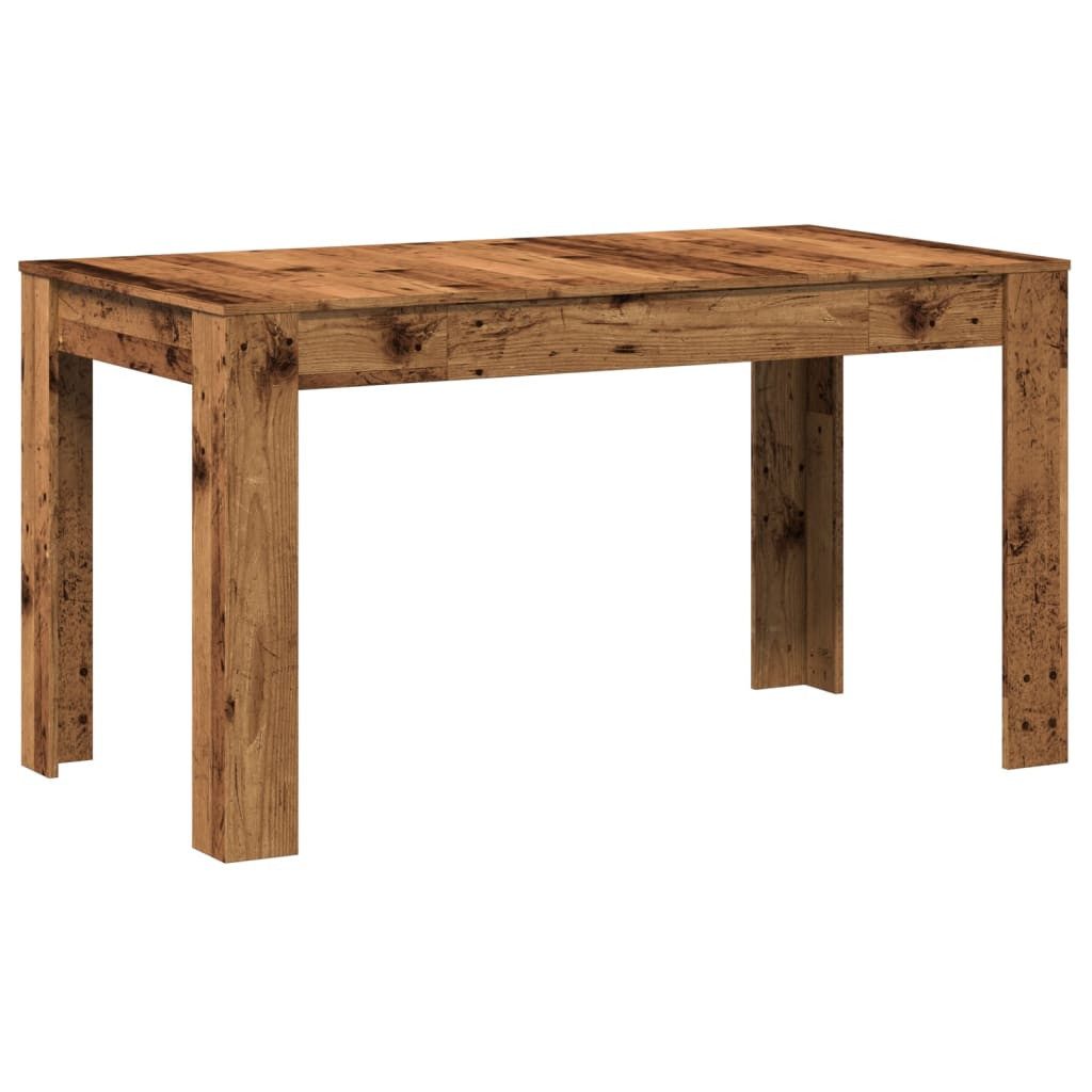 vidaXL Esstisch, Esstisch Altholz-Optik 140x74,5x76 cm günstig online kaufen