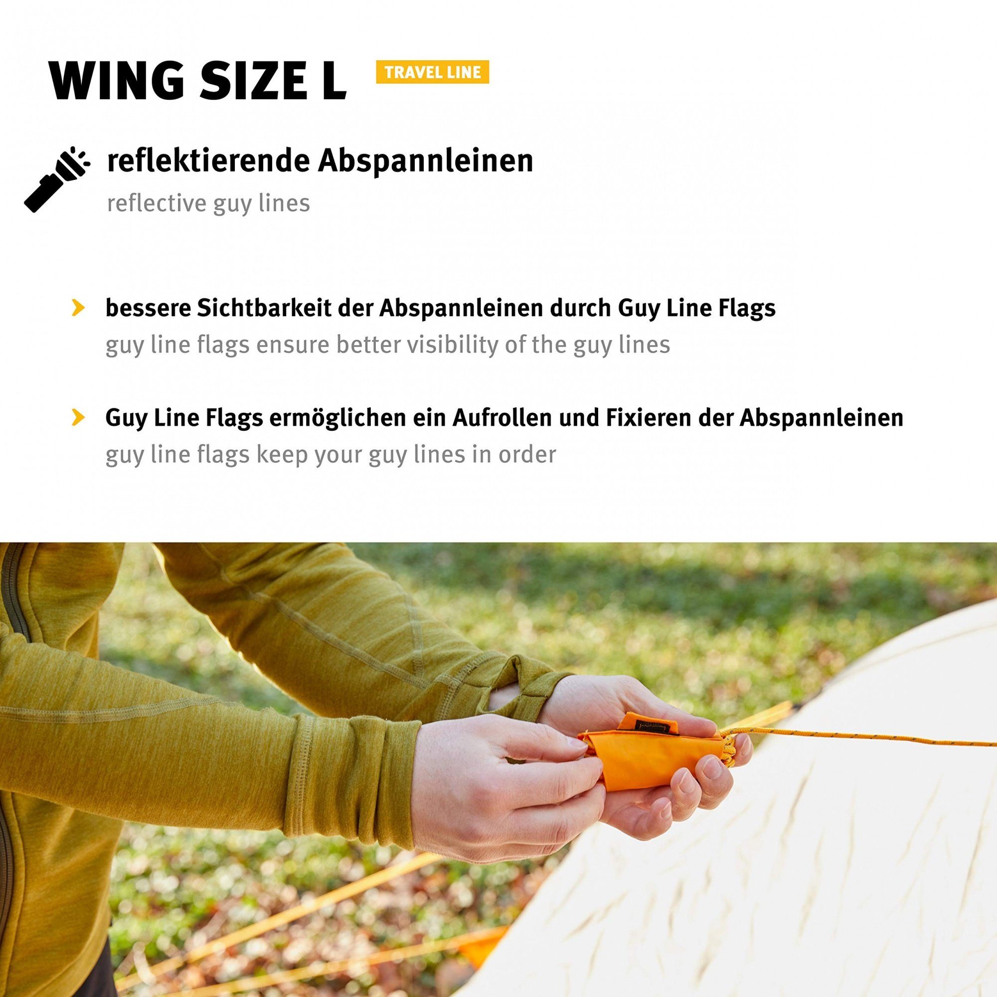 Wing Robuster Zelt Tents Tarp und Zeltdach Wechsel Hängematte Regenschutz L Tarp-Zelt für -