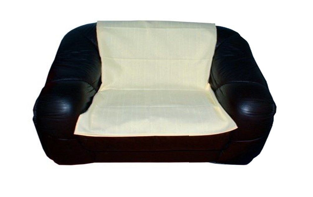 Überwurf 1200 Sesselschoner Decke dynamic24, mm, Sessel 2x Auflage Höhe: Stoff Sofa 120x140cm Sofaläufer,