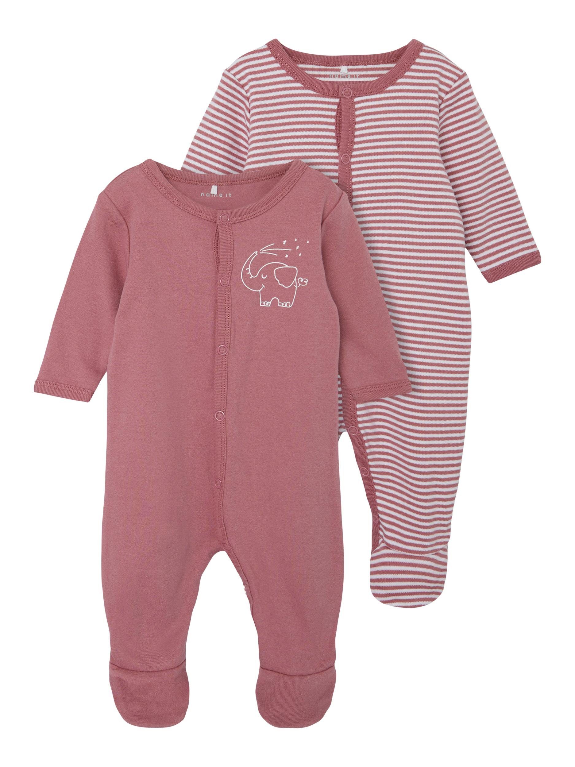Name It Schlafoverall NBNNIGHTSUIT 2P W/F Y/D CORE | Schlafoveralls
