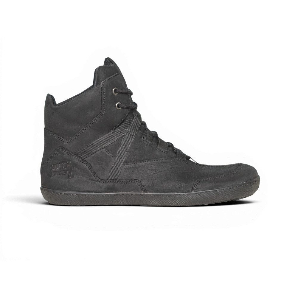 Sole Runner Trekking-Barfussschuhe Surtur Leder (breite Zehenbox) schwarz Sneaker