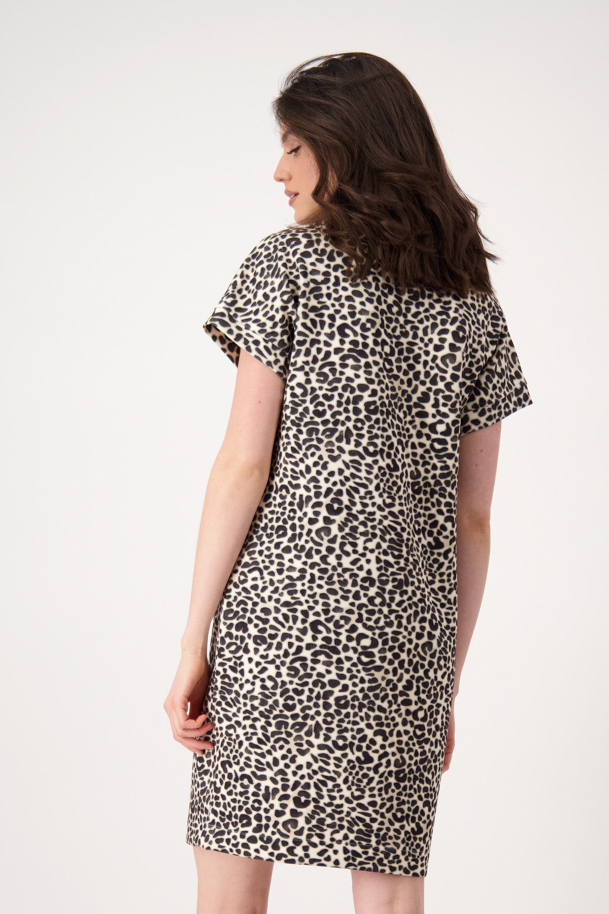 Monari Shirtkleid mit allover Animalprint günstig online kaufen
