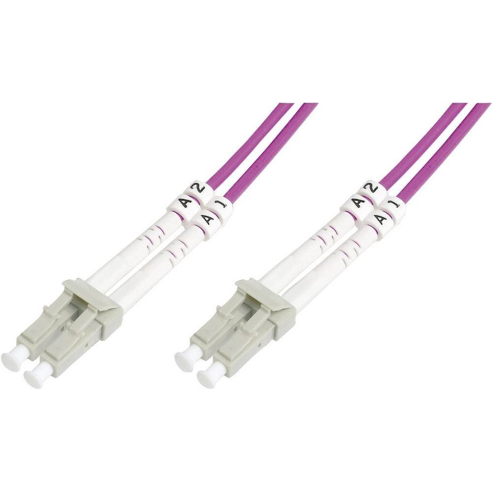 LWL-Kabel Duplex LC-Stecker / LC-Stecker 50/125 µ Glasfaserkabel